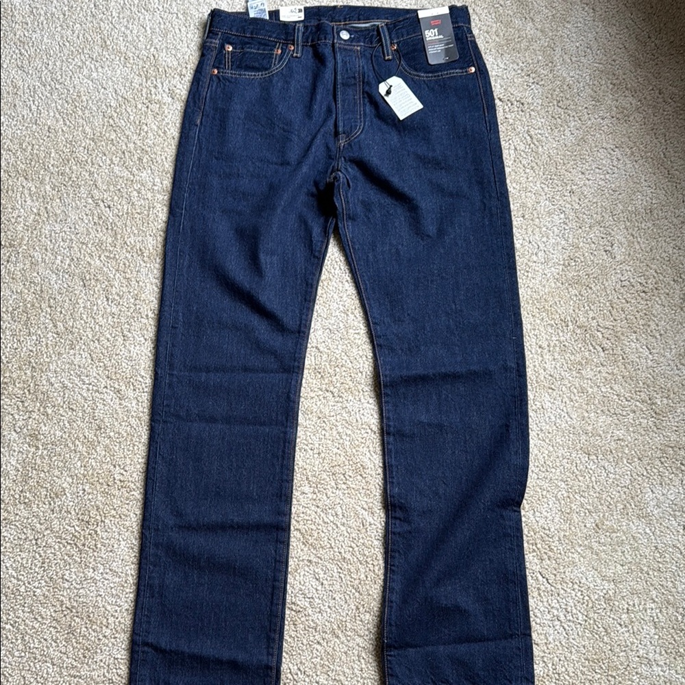 Levi's Blue Straight Jeans Classic Style